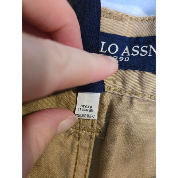 U.S. POLO ASSN. Cargo Shorts Size 38 Tan Khaki - Picture 8 of 12
